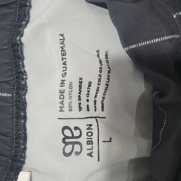 Albion Black Windowpane Women's Jetsetters / Joggers - Picture 6 of 6